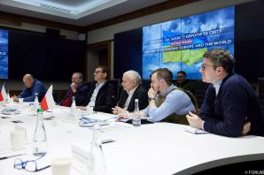 [VIDEO] Premierzy Polski, Czech i Słowenii spotkali się w Kijowie z premierem i prezydentem Ukrainy